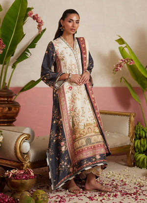 Mayna Festive Prints '26 - Robin Shirt And Dupatta