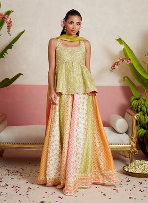Mayna Festive Prints '26 - Tayla Shirt, Dupatta And Dhaka Pants