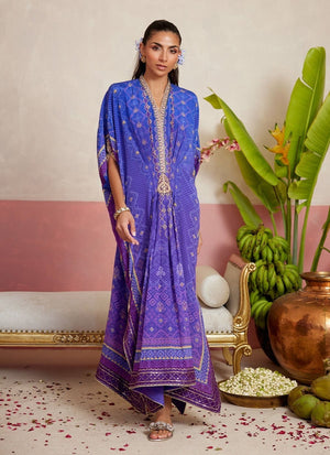 Mayna Festive Prints '26 - Jurney Purple kaftan