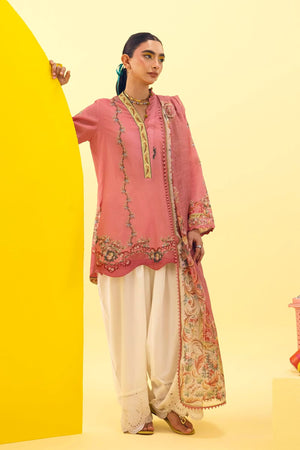 New In '26 - Stitched Printed Dobby Shirt+ Dupatta - SS26BSP235P2D