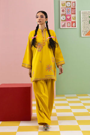 Eid Edit '26 - Stitched Embroidered Lawn Shirt+ Shalwar | SS26ESE327P2T