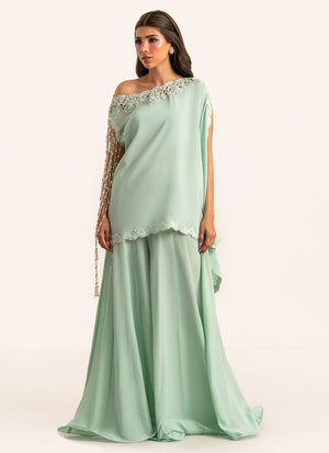Luxe Pret '26 - Anari Shirt And Drape Dupatta With Pants