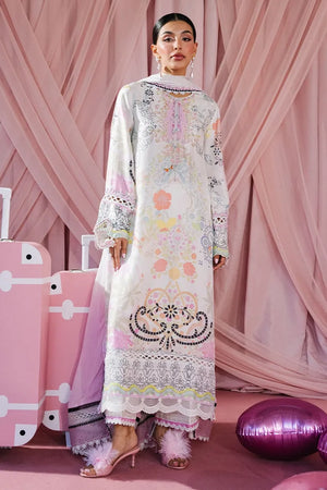Glam Doll House Eid Luxury Silks '26 - Viviana Shirt and Dupatta