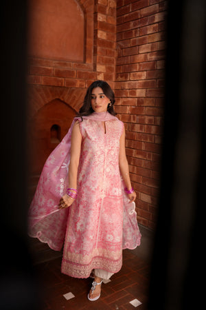 Summer Lawn Vol 2 '26 - LAYLA II - LUXURY PRINTED EMBROIDERED LAWN SET (NEL-26618) EID UL ADHA 2026