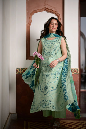 Summer Lawn Vol 2 '26 - JADE LUXURY EMBROIDERED LAWN SET (NEL-26623) EID UL ADHA 2026