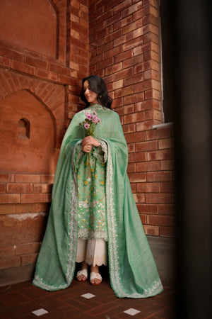 Summer Lawn Vol 2 '26 - AYLA LUXURY PRINTED EMBROIDERED LAWN SET (NEL-26622) EID UL ADHA 2026
