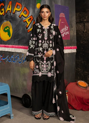 Desi Detour '26 - Embroidered 3 PC Suit | 16619/401/201