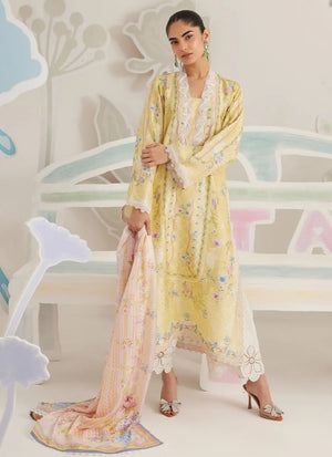 Ramadan Eid Frou Frou '26 - Anaya Shirt And Dupatta