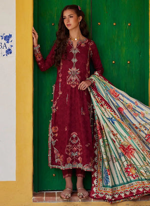 Luxury Lawn Unstitched '26 - Sofia Scarlet