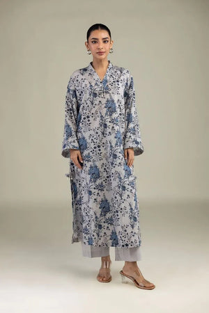 New In '26 - Gray Lawn Dupatta |   1-26-229-C-I2