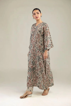 New In '26 - Long Floral Kurta | 1-26-246-A-G1
