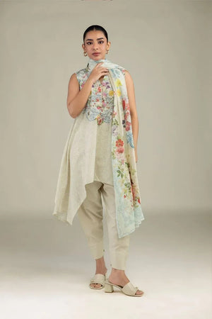 New In '26 - Cotton Solid Shalwar | 1-26-229-B-F1