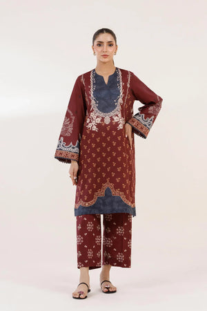 New In '26 - Stitched Printed Lawn Shirt+ Culotte | SS26BSP380P2T