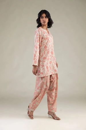 New In '26 - Floral Cambric Kurta | 1-26-248-A-A2