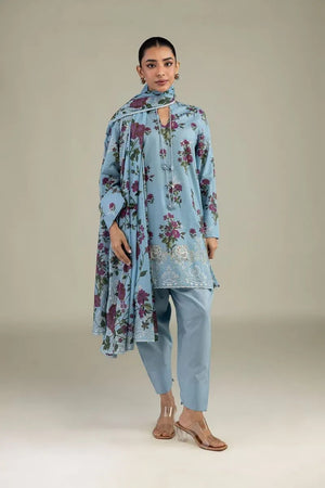 New In '26 - Floral Cotton Kurta |  1-26-229-A-C1