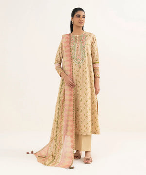 Intermix '26 - 3 Piece - Embroidered Lawn Suit | EDYS26V0161B