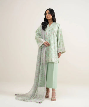 Summer '26 - 3 Piece - Embroidered Lawn Suit - 3PESGS26V530