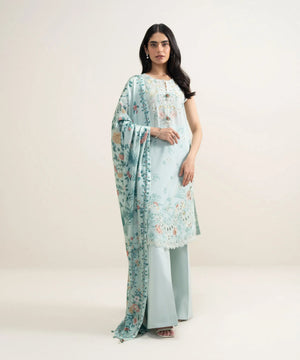 Summer '26 - 3 Piece - Embroidered Lawn Suit - U3PESGS26V57