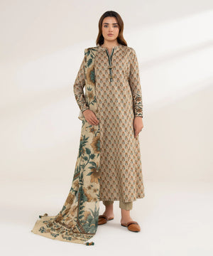 Intermix '26 - 3 Piece - Printed Lawn Suit | 3PDYS26V0108