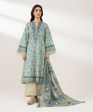 Intermix '26 - 3 Piece - Embroidered Lawn Suit | 3PEDYS26V052