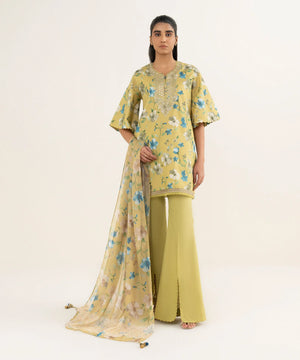 Intermix '26 - 3 Piece - Embroidered Lawn Suit | PEDYS26V0155