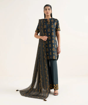 Intermix '26 - 2 Piece - Printed Lawn Suit | U2DDYS26V012