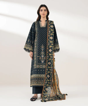 Intermix '26 - 3 Piece - Embroidered Lawn Suit | EDYS26V0169B