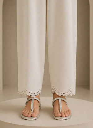 Bottoms '26 - Embroidered Shalwar | 14098/101/101