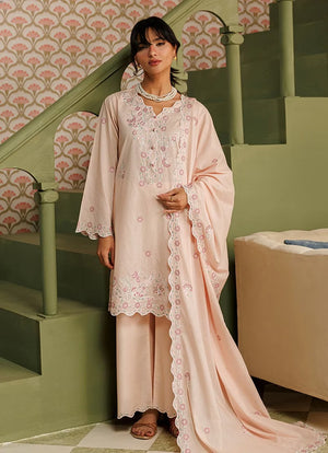 Hotel Heart Club '26 - Embroidered 3 PC Suit | 15687/401/437