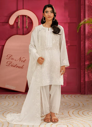 Hotel Heart Club '26 - Embroidered 3 PC Suit | 15606/401/101