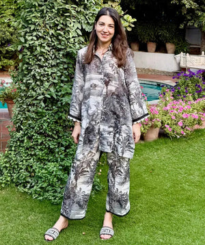 Summer Lawn '26 - Its a Jungle Out there (Black Stitched)