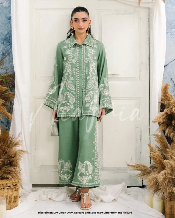 Pashmina Edit '25 Drop I - Mint Pop