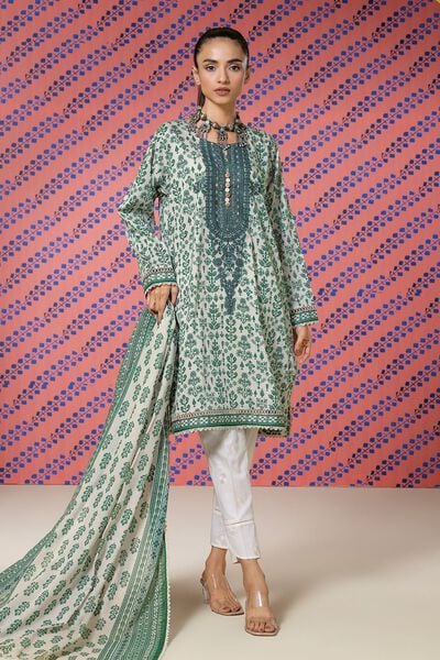 Fabrics 2 Piece | Top Dupatta