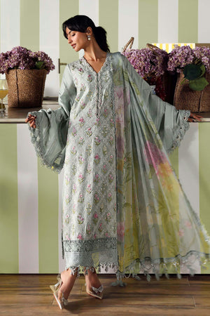 MPrints The Sun Club '26 - 3 Piece Unstitched Embroidered Lawn Suit | MPB3001-999-00B