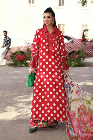 MPrints The Sun Club '26 - 3 Piece Unstitched Embroidered Lawn Suit | MPB3008-999-00B