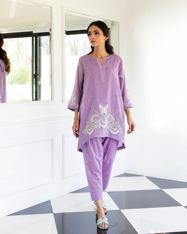 Summer '24 - Purple Pastel Cutwork