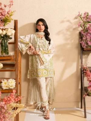 Lawn Pret '26 - SWISS ROLL - Dupatta (RTS)