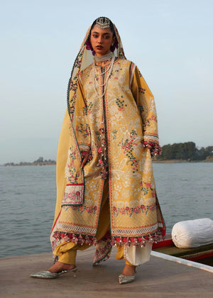 Luxury lawn' 26 Eid Edit - Ochre