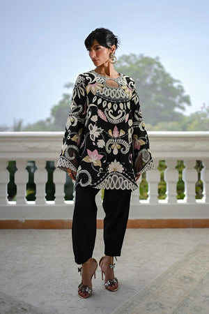 Nadia Farooqui Luxe Edition '26 - Pink Leaf (RTS)
