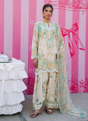 Printopia '26 - Printed Embroidered 3 PC Suit | 17101/201/501