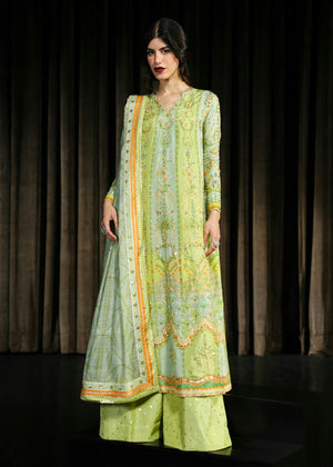 Eid Prints '26 - Rangralli - Lime