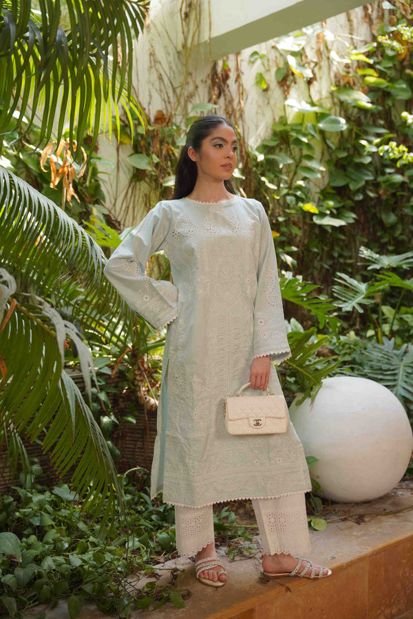 Eid Edit '24 - Amaryllis Kurta - Blue