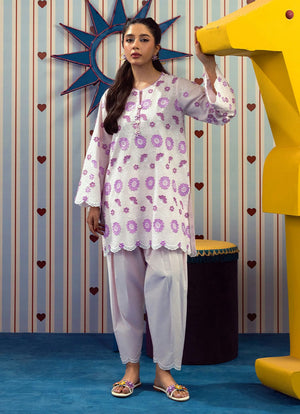 Lucky Charm Lawn Pret '26 - Rose Quartz