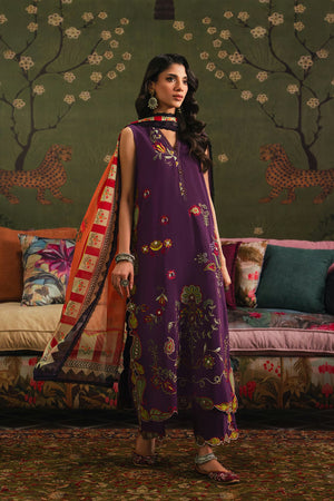 Rozana Collection SS '26 Drop IV - EMBROIDERED SUIT | E4132/103/518