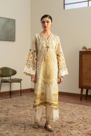 Rozana Collection S'26 Drop II - EMBROIDERED SUIT | E4191/103/003