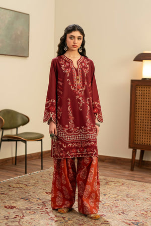 Rozana Collection S'26 Drop II - EMBROIDERED SUIT | E4356/103/303