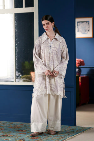 Rozana '26 - EMBROIDERED SUIT | E4455/103/002