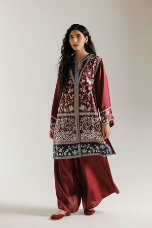 Rozana '26 - EMBROIDERED SUIT | E4825-103-402