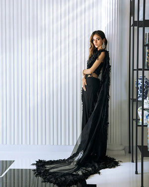 Bridal Couture - Sophia Black Sari
