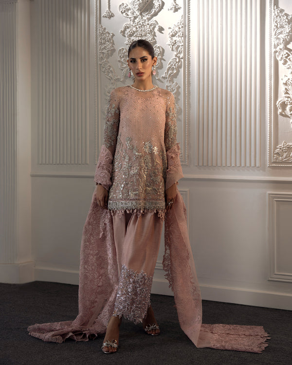 Sana Safinaz Bridal Couture - Dull Pink Formal